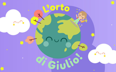 L’orto di Giulio – cartoon per Sognirisplendono