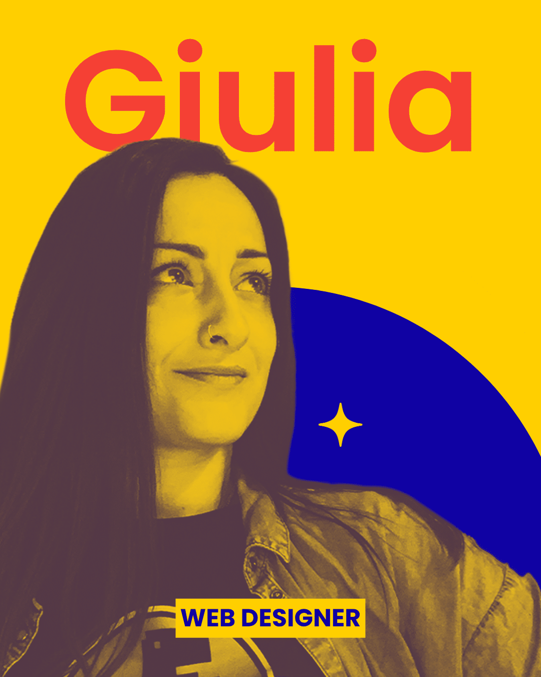 Ritratto di Giulia Bartolini, web designer