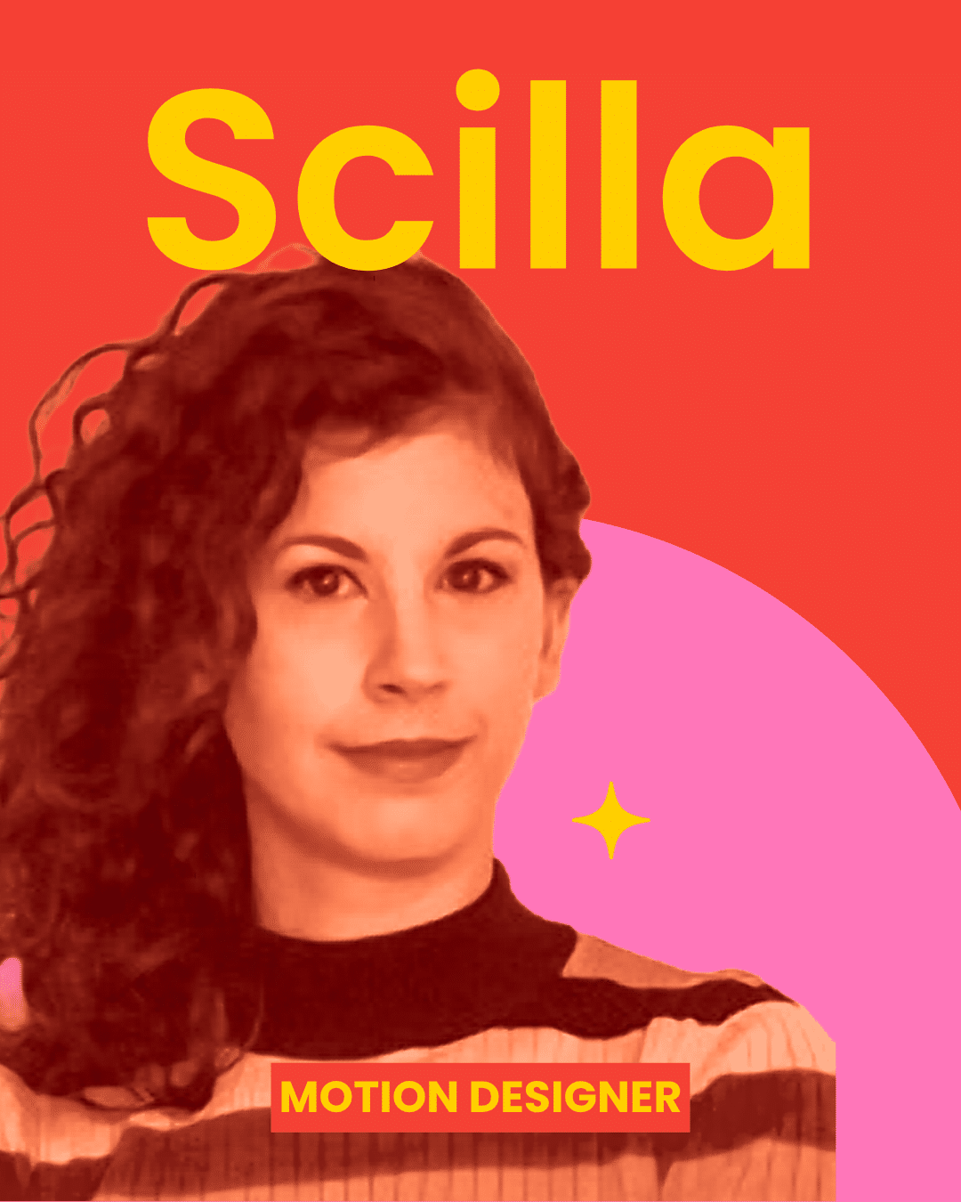 Ritratto di Scilla Corbelli, motion designer